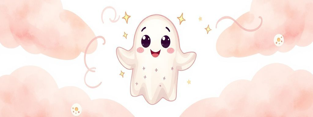 A happy ghost